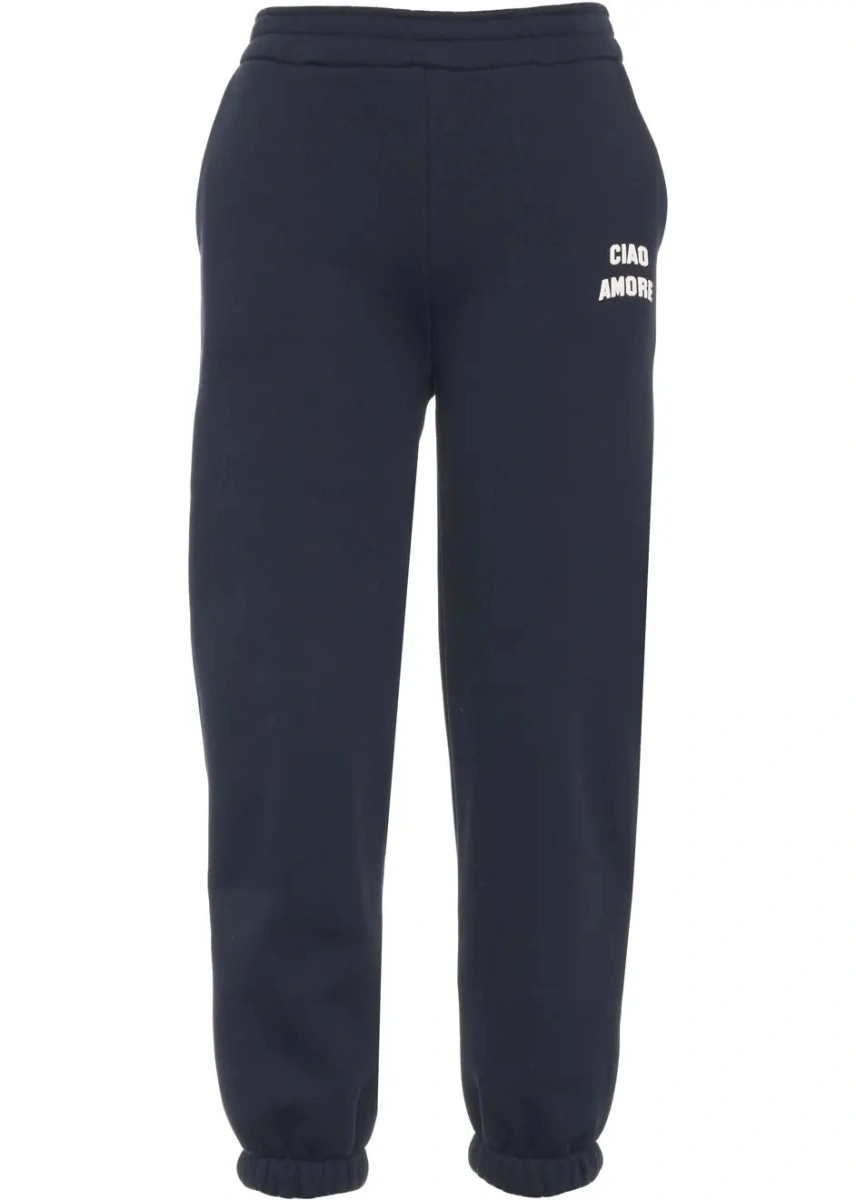 Pantaloni de trening Ciao Amore albastri - Img 2