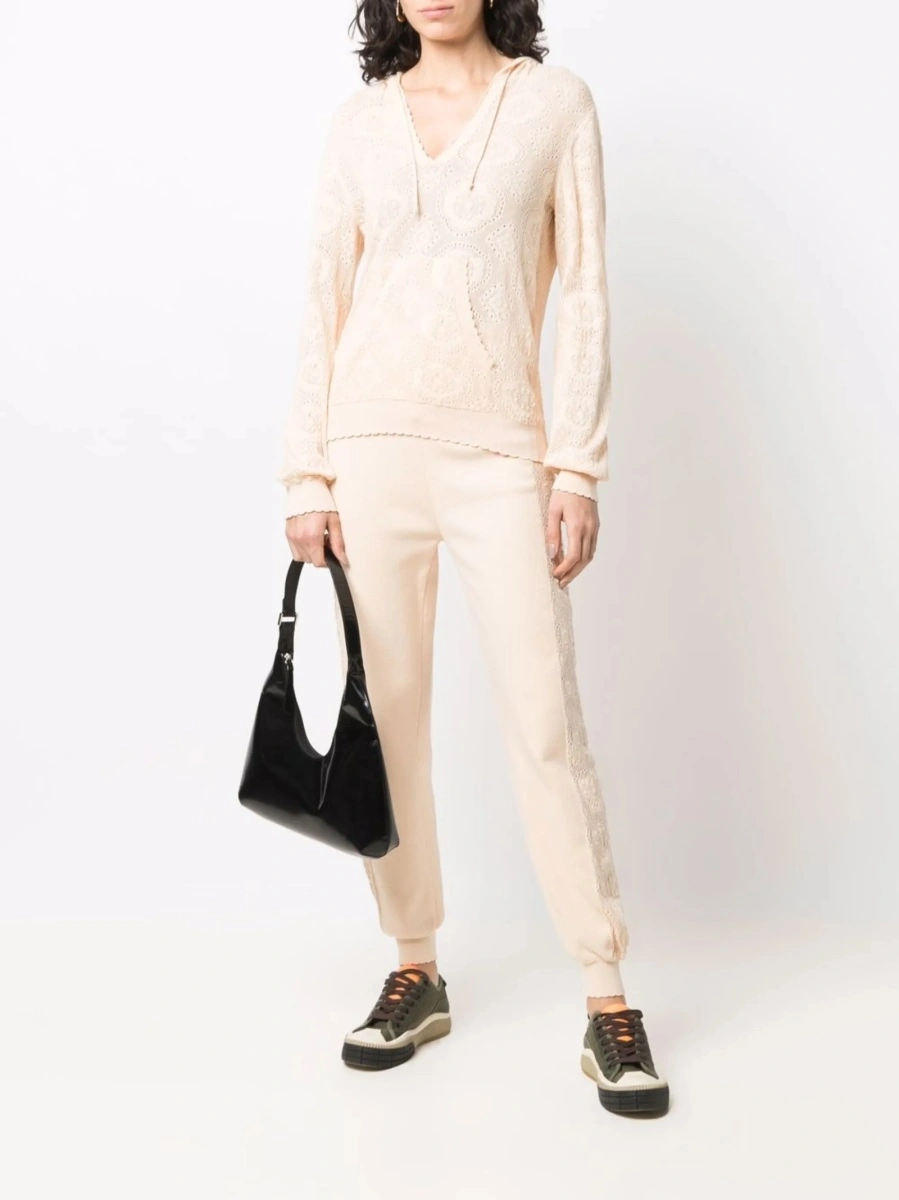 Pantaloni de trening LOVE Moschino neutri - Img 2