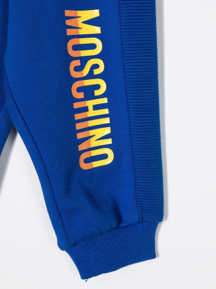 Pantaloni de trening Moschino albastri - Img 3