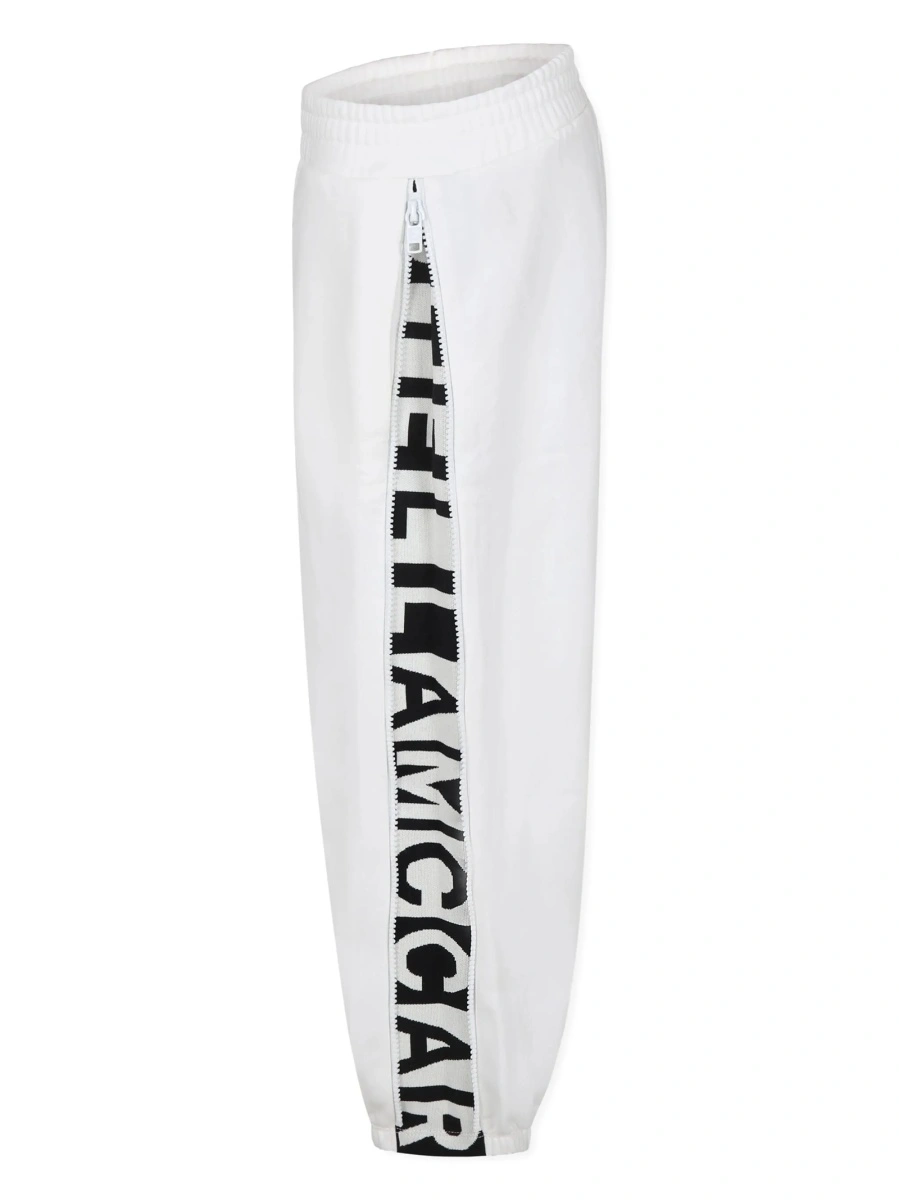 Pantaloni de trening Stella McCartney albi - Img 3