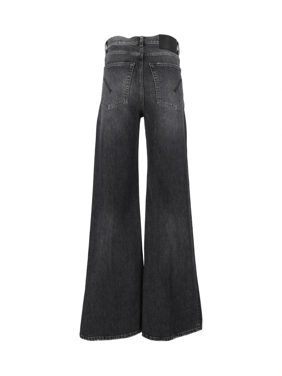 Pantaloni Dondup negri - Img 3