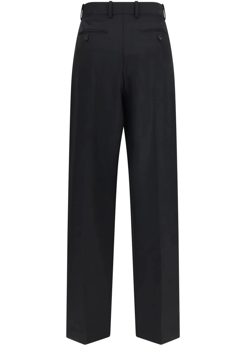 Pantaloni Double-pleat Pants in wool and mohair - Img 2