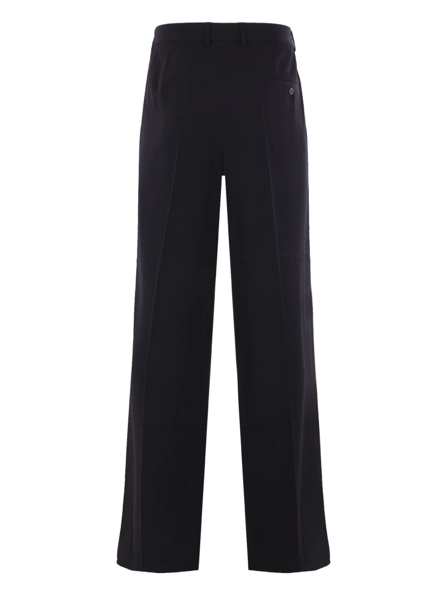 Pantaloni drepti Balenciaga negri - Img 2