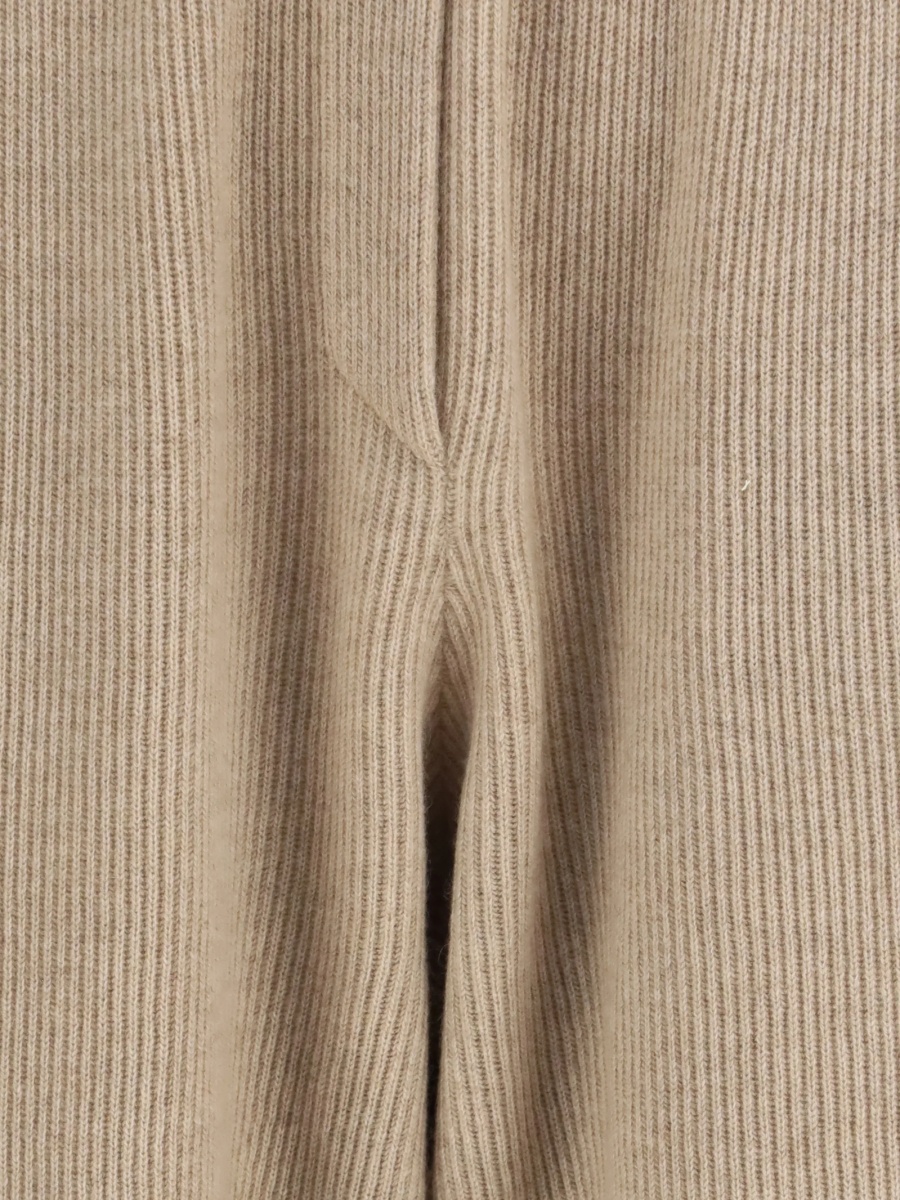 Pantaloni drepti Brunello Cucinelli neutri - Img 3