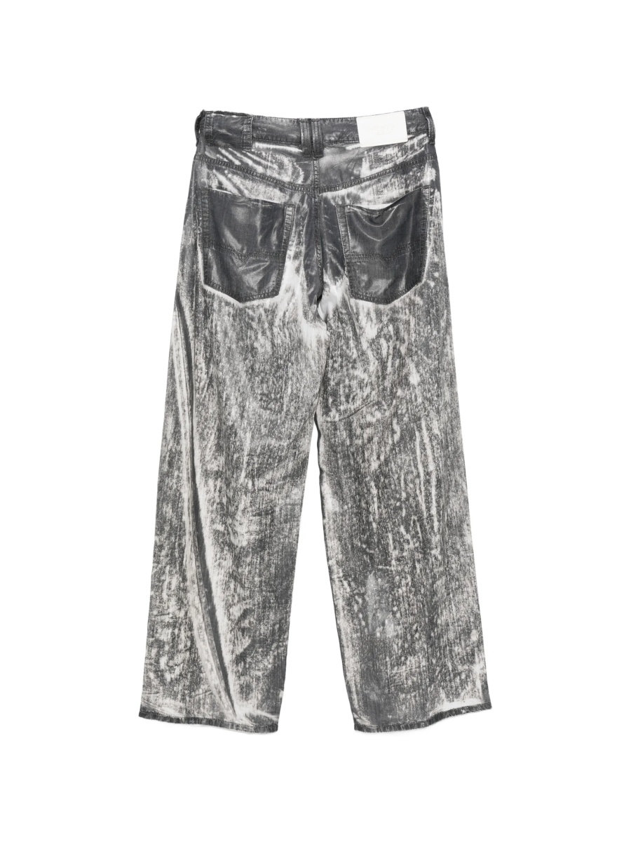 Pantaloni drepti Diesel gri - Img 2
