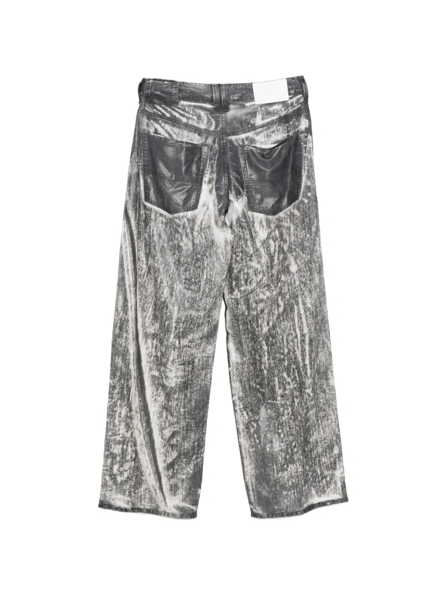 Pantaloni drepti Diesel gri - Img 2