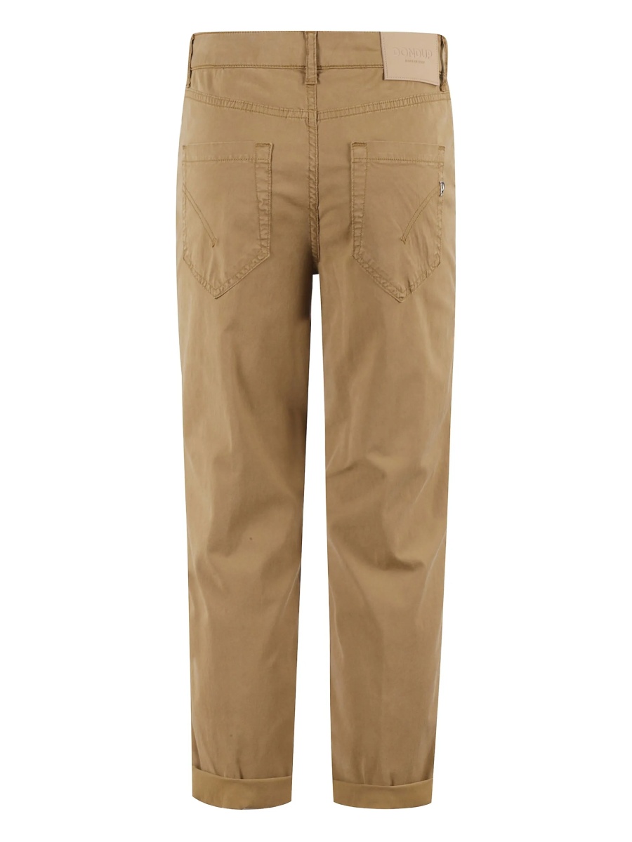 Pantaloni drepti Dondup maro - Img 2