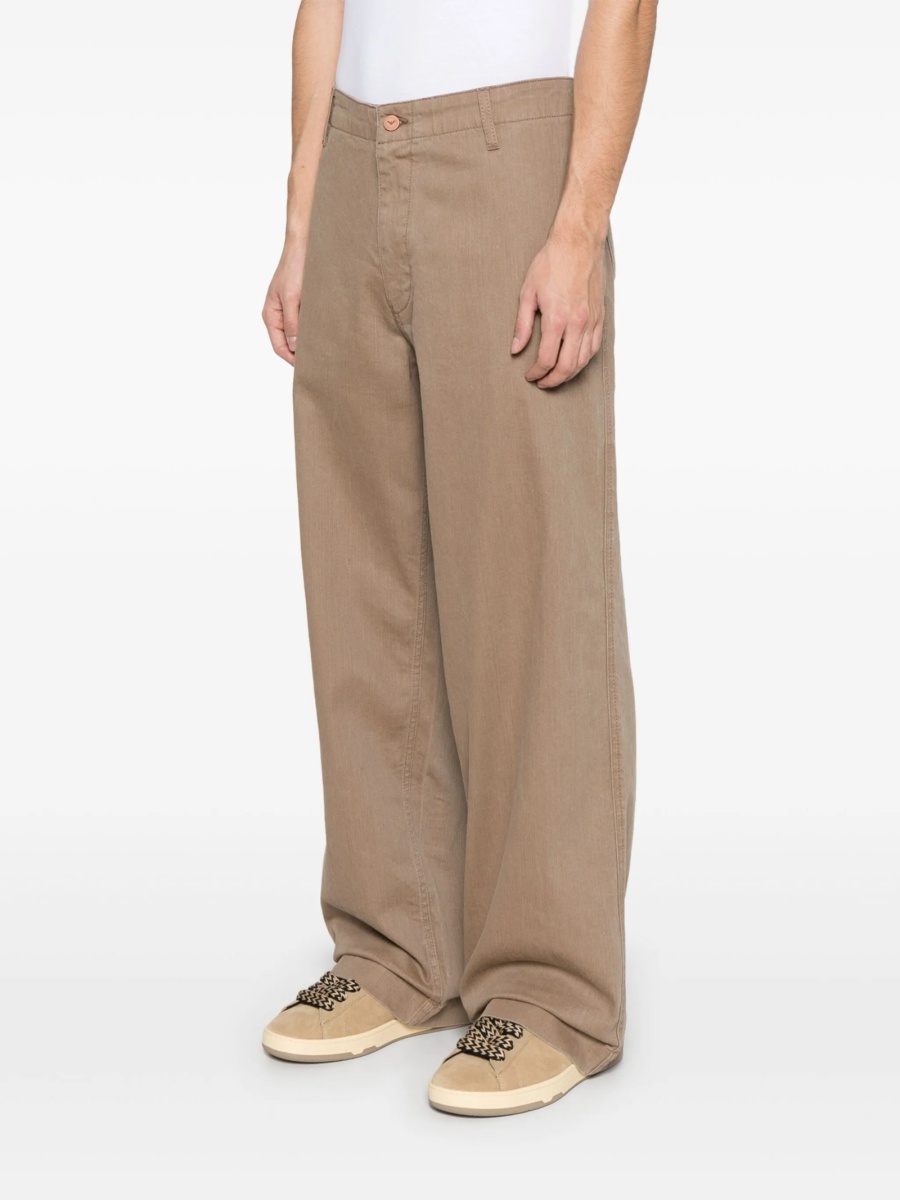 Pantaloni drepti Emporio Armani neutri - Img 3