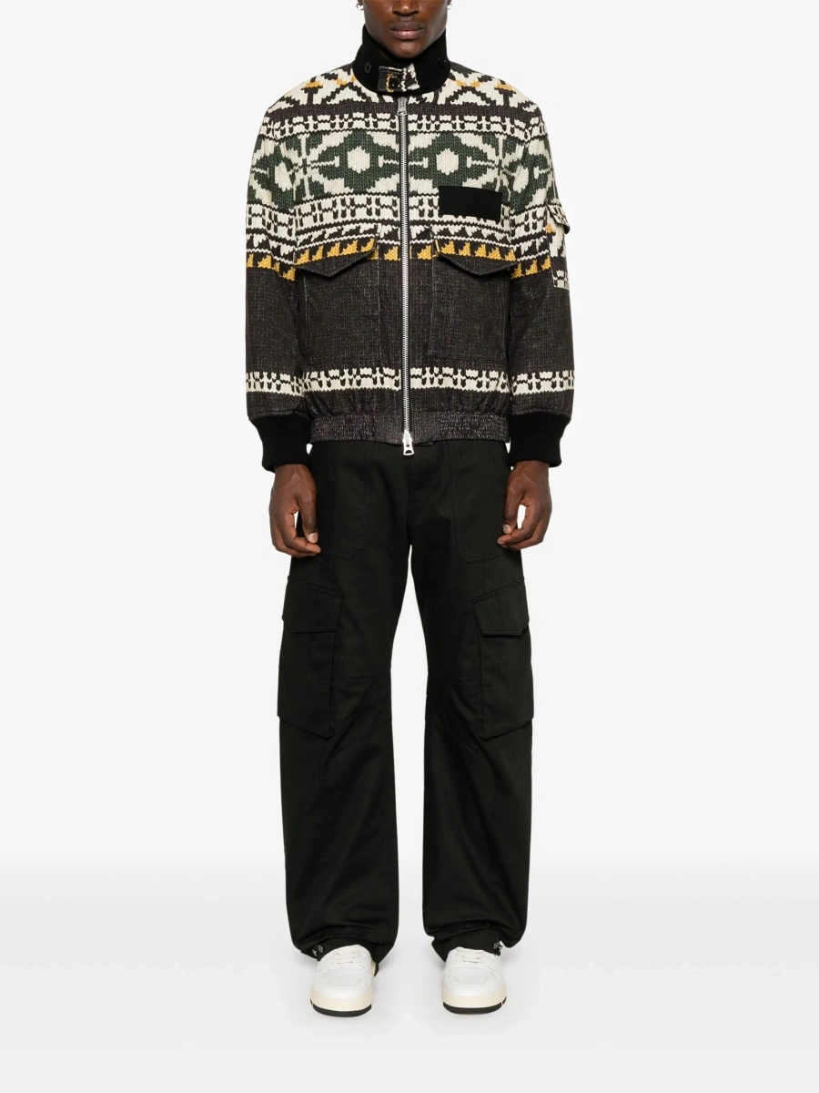 Pantaloni drepti Golden Goose negri - Img 2