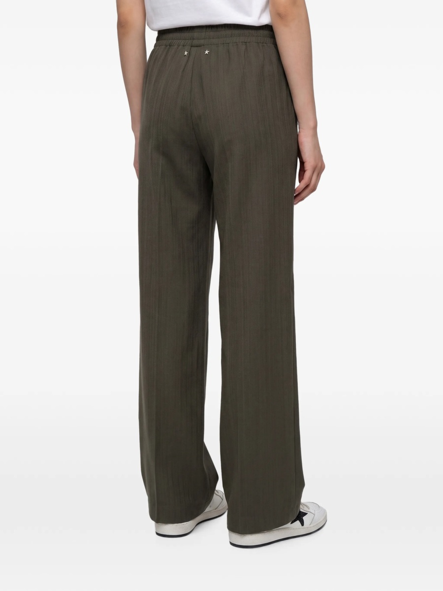 Pantaloni drepti Golden Goose verzi - Img 4