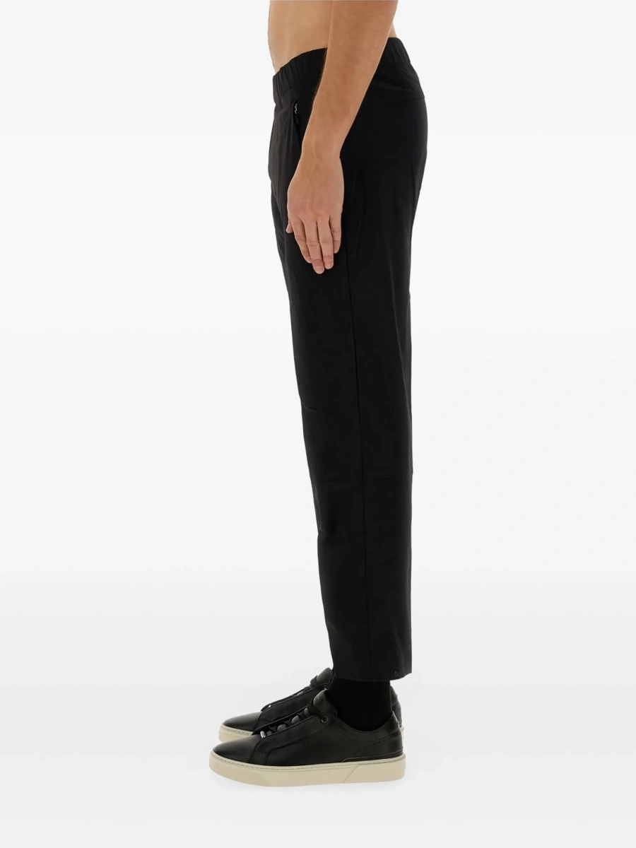 Pantaloni drepti Hugo Boss negri - Img 3
