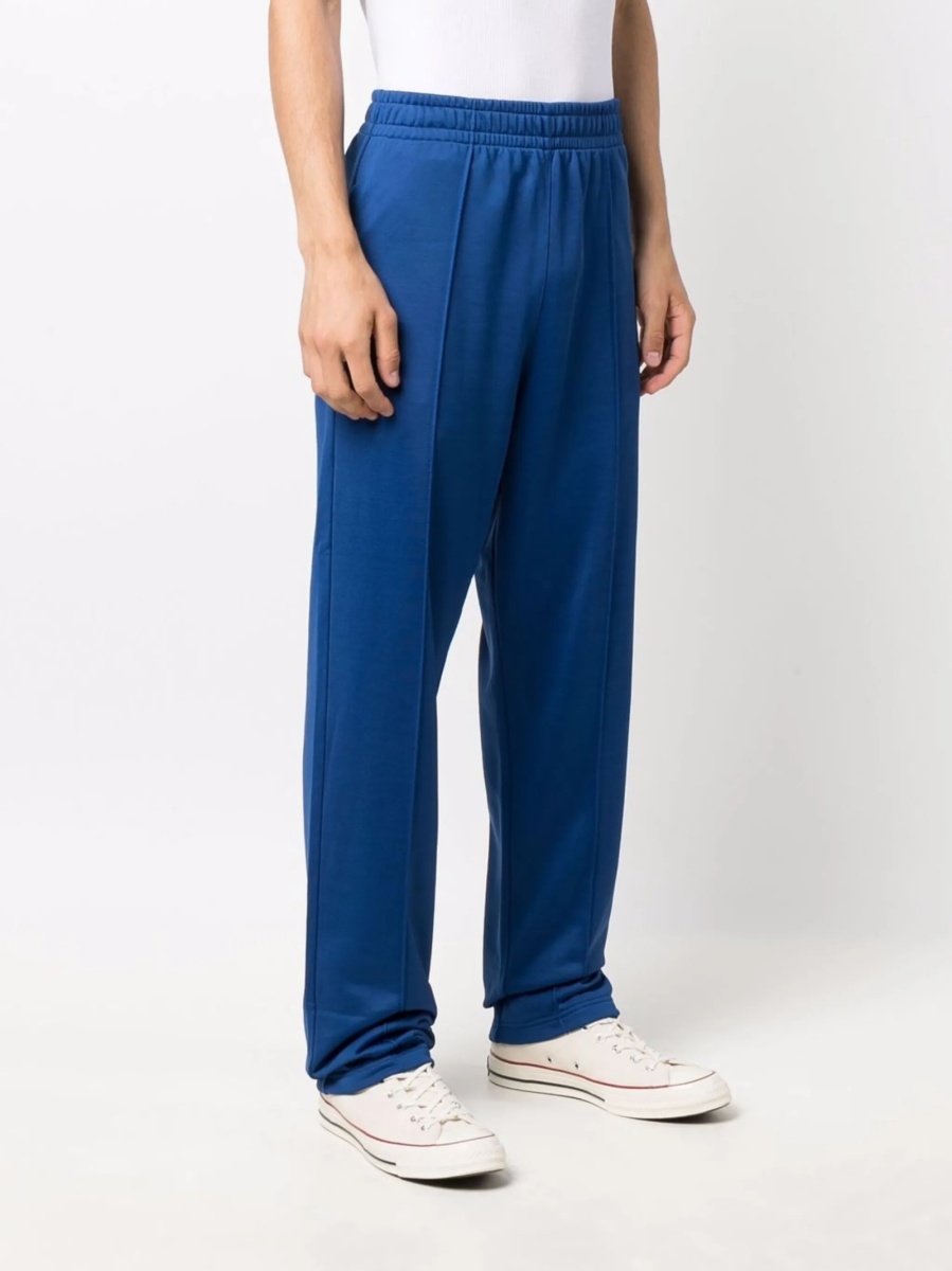 Pantaloni drepti Isabel Marant albastri din bumbac organic si polyester - Img 3