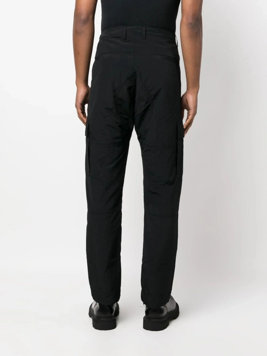 Pantaloni drepti Marcelo Burlon negri - Img 4