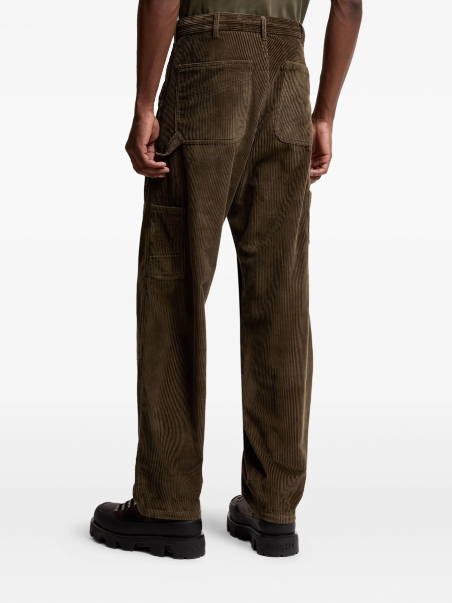 Pantaloni drepti Moncler verzi - Img 4