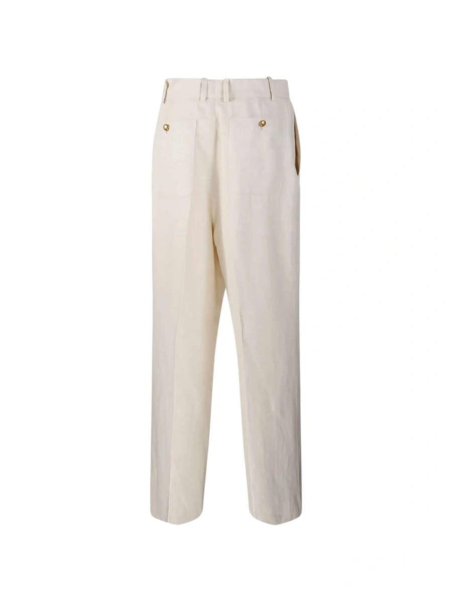 Pantaloni drepti P.A.R.O.S.H. neutri - Img 2