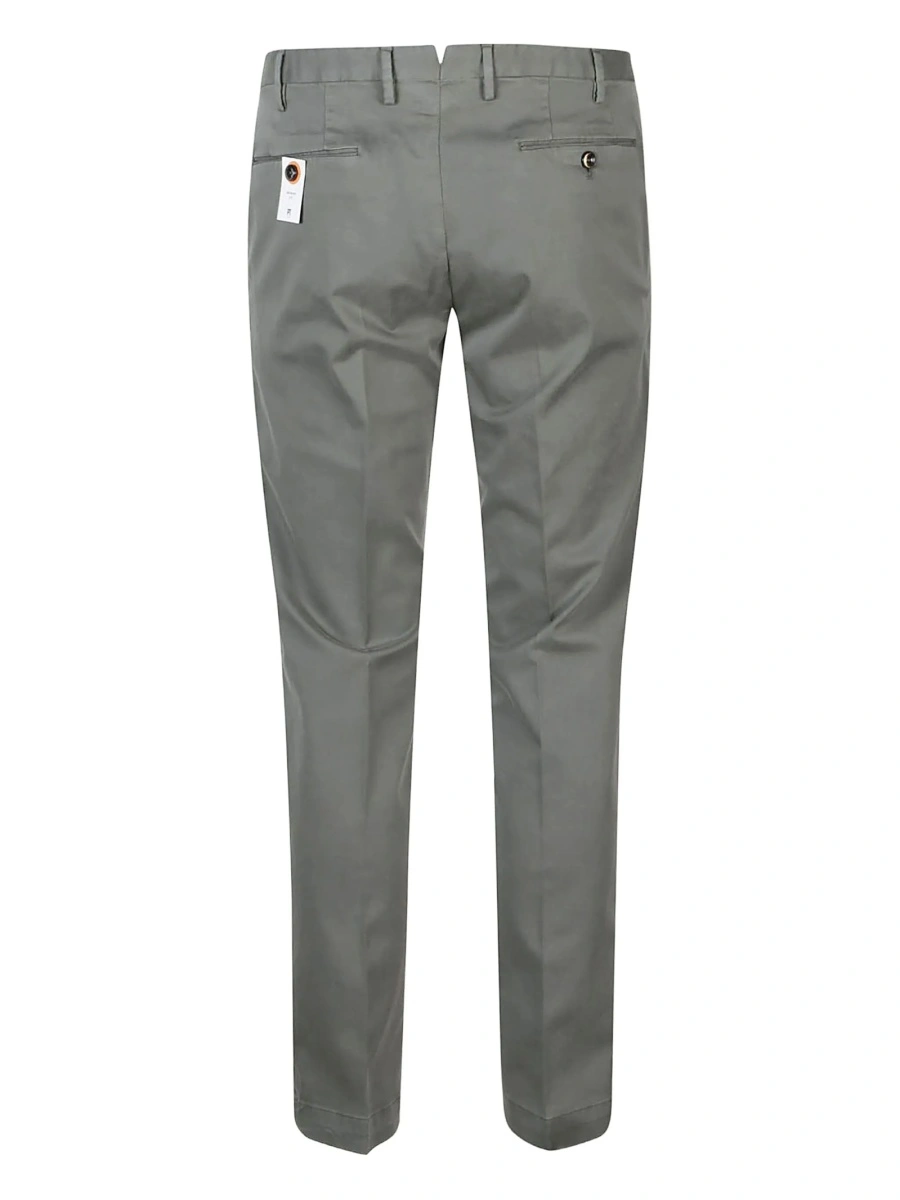 Pantaloni drepti PT TORINO verzi - Img 2