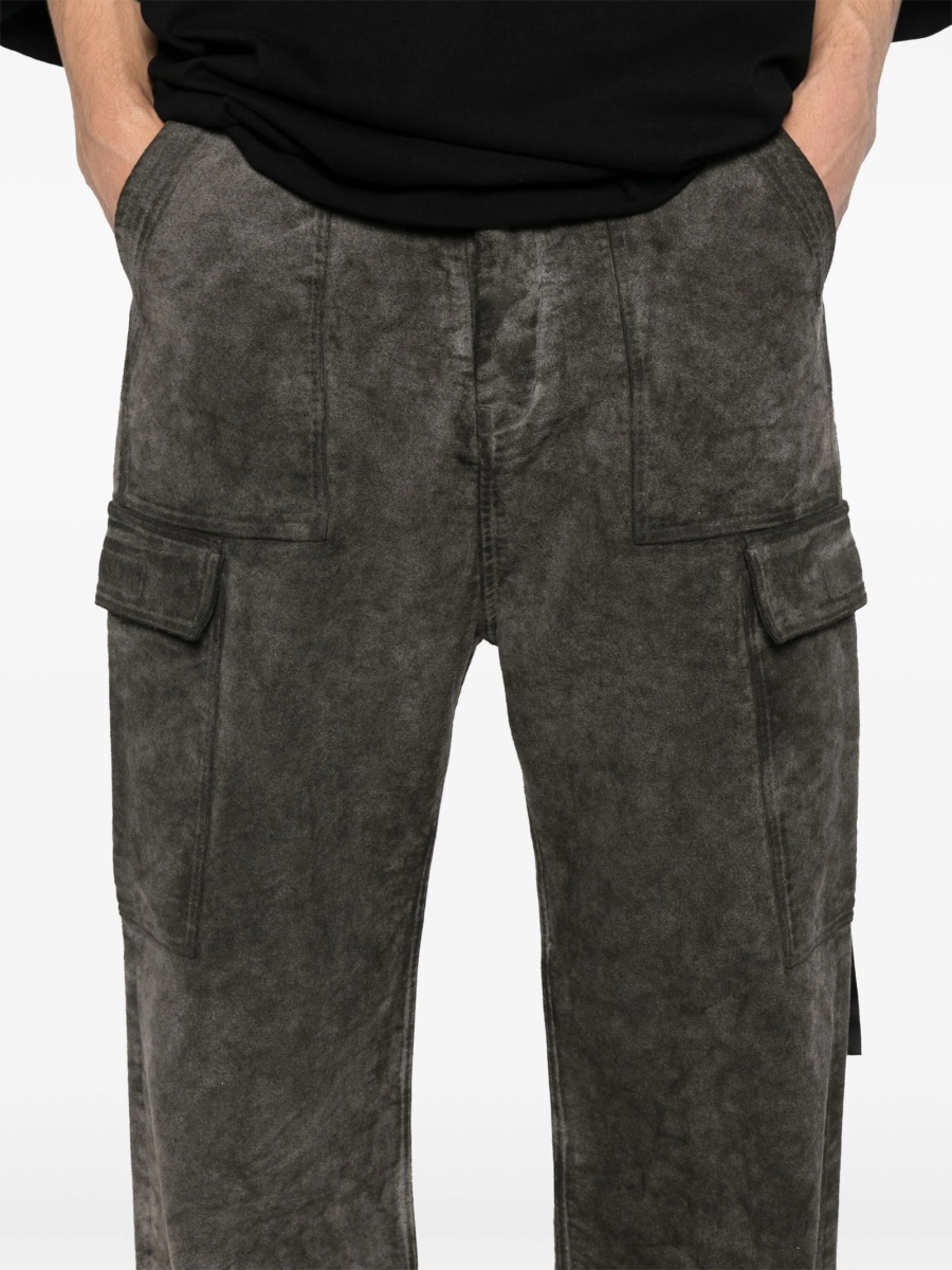 Pantaloni drepti Rick Owens maro - Img 5