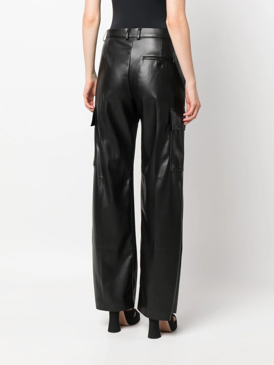 Pantaloni drepti Stella McCartney negri - Img 4