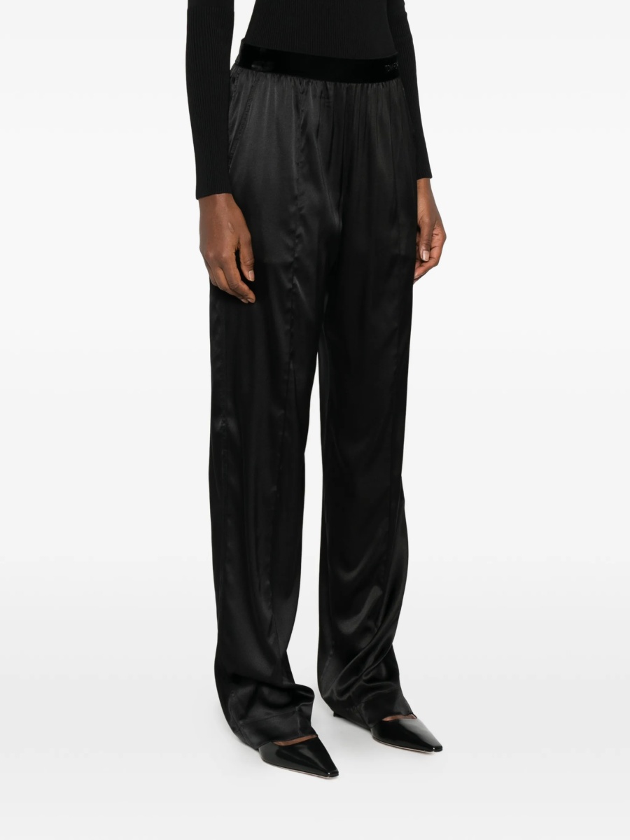 Pantaloni drepti Tom Ford negri - Img 3