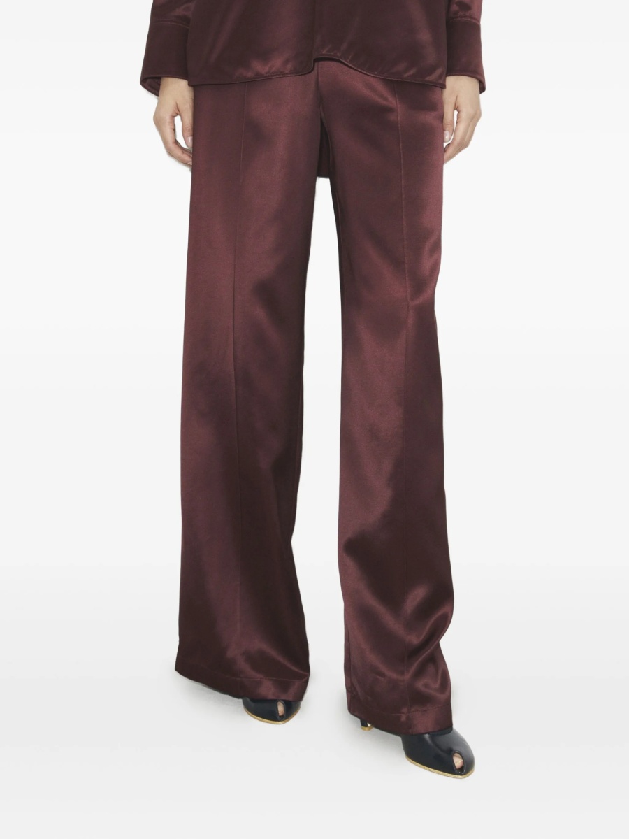 Pantaloni drepti Tory Burch violet - Img 4