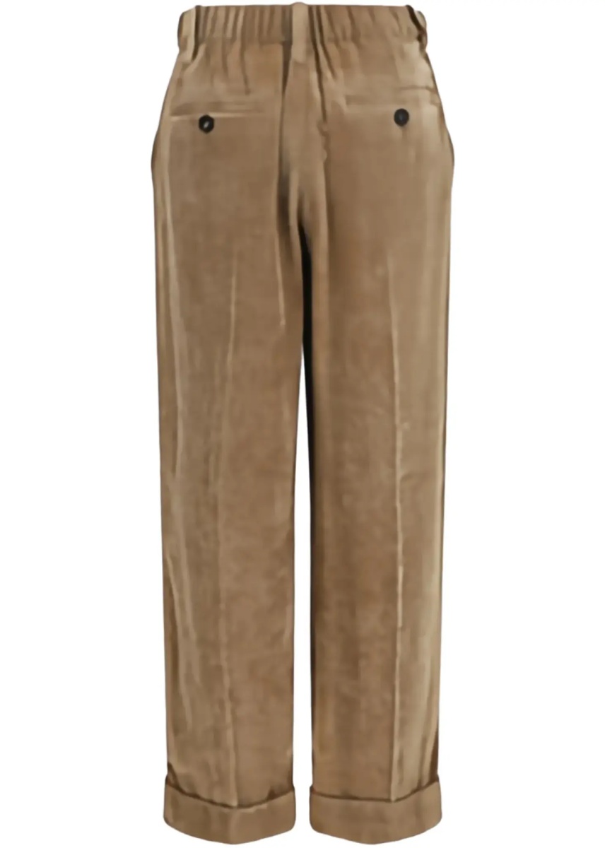 Pantaloni Elasticated viscose and cashmere Pants - Img 4