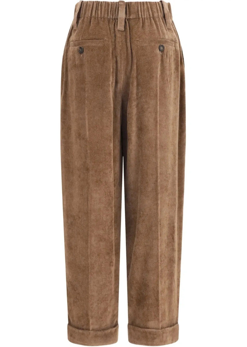Pantaloni Elasticated viscose and cashmere Pants - Img 4