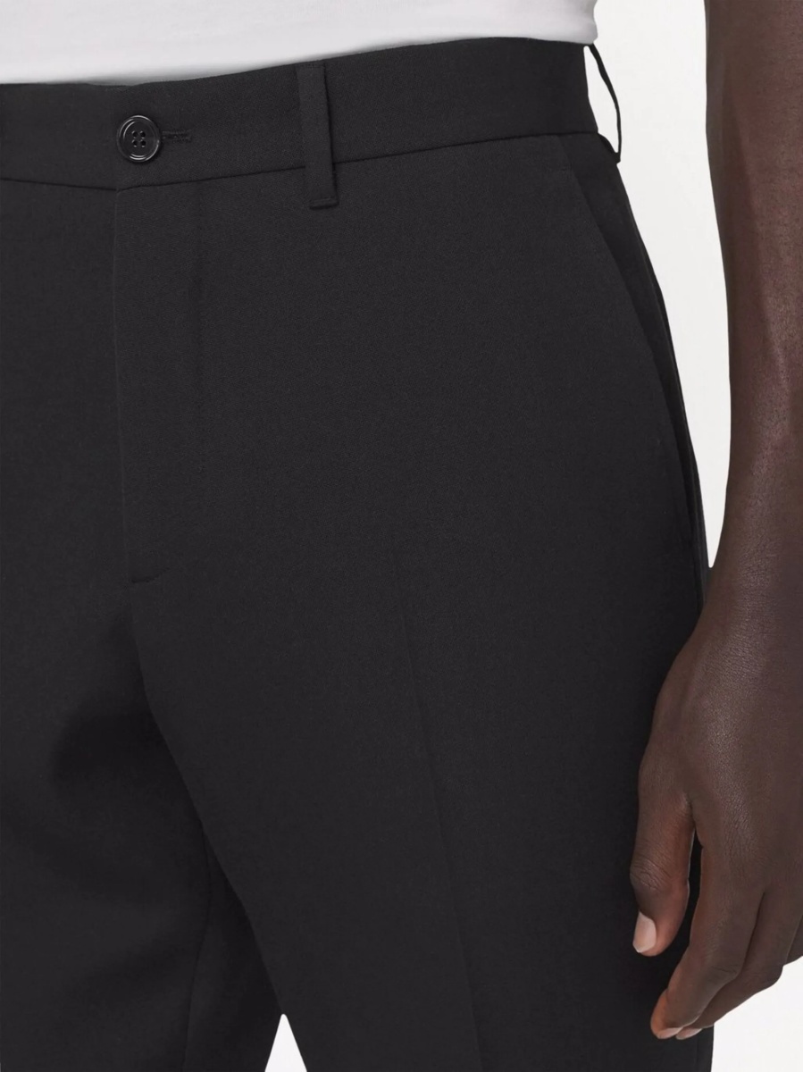 Pantaloni eleganti Burberry negri - Img 5