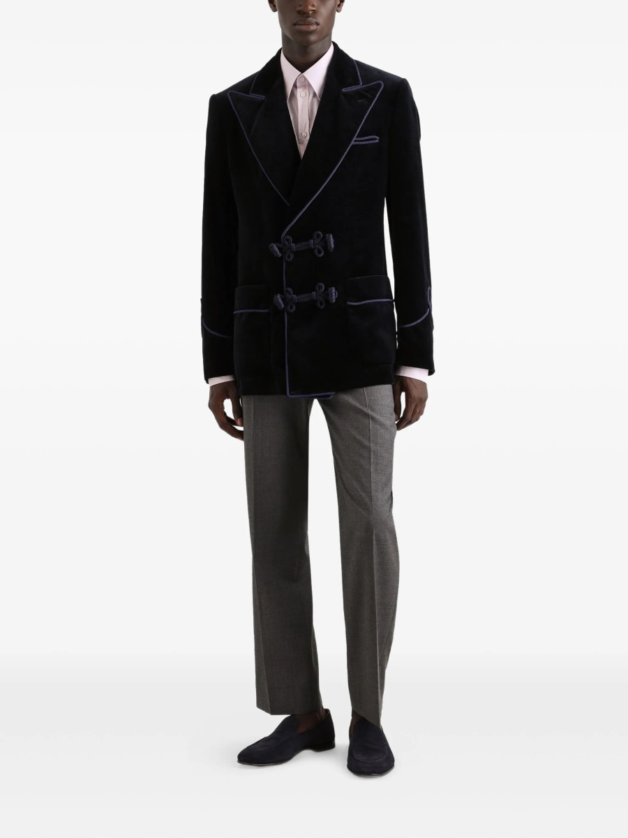Pantaloni eleganti Dolce &amp; Gabbana gri - Img 2