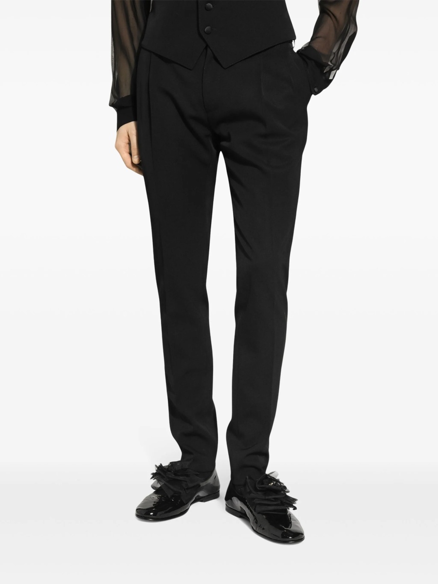 Pantaloni eleganti Dolce &amp; Gabbana negri - Img 5