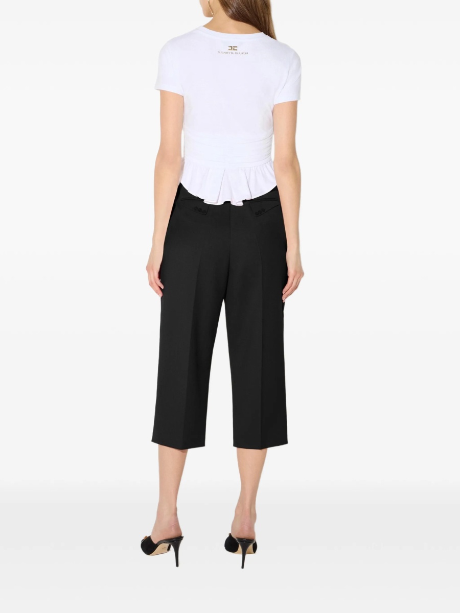 Pantaloni eleganti Elisabetta Franchi negri - Img 3