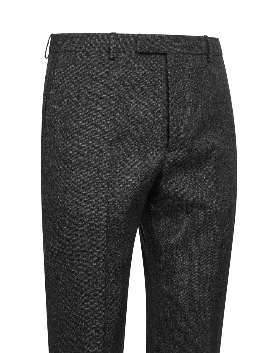 Pantaloni eleganti Gucci gri - Img 3