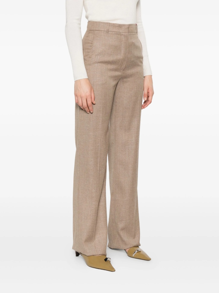 Pantaloni eleganti MaxMara Studio neutri - Img 3