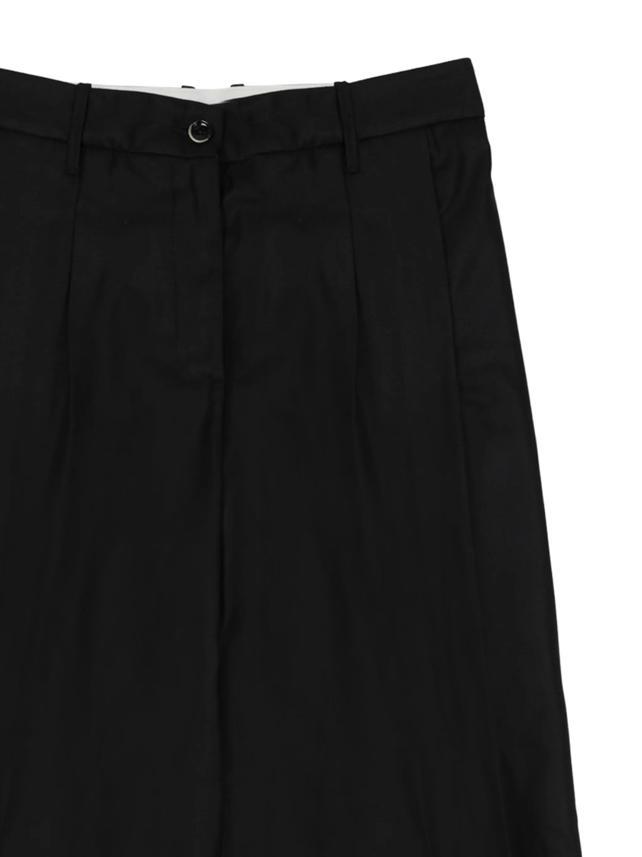 Pantaloni eleganti NINE:INTHE:MORNING negri - Img 2