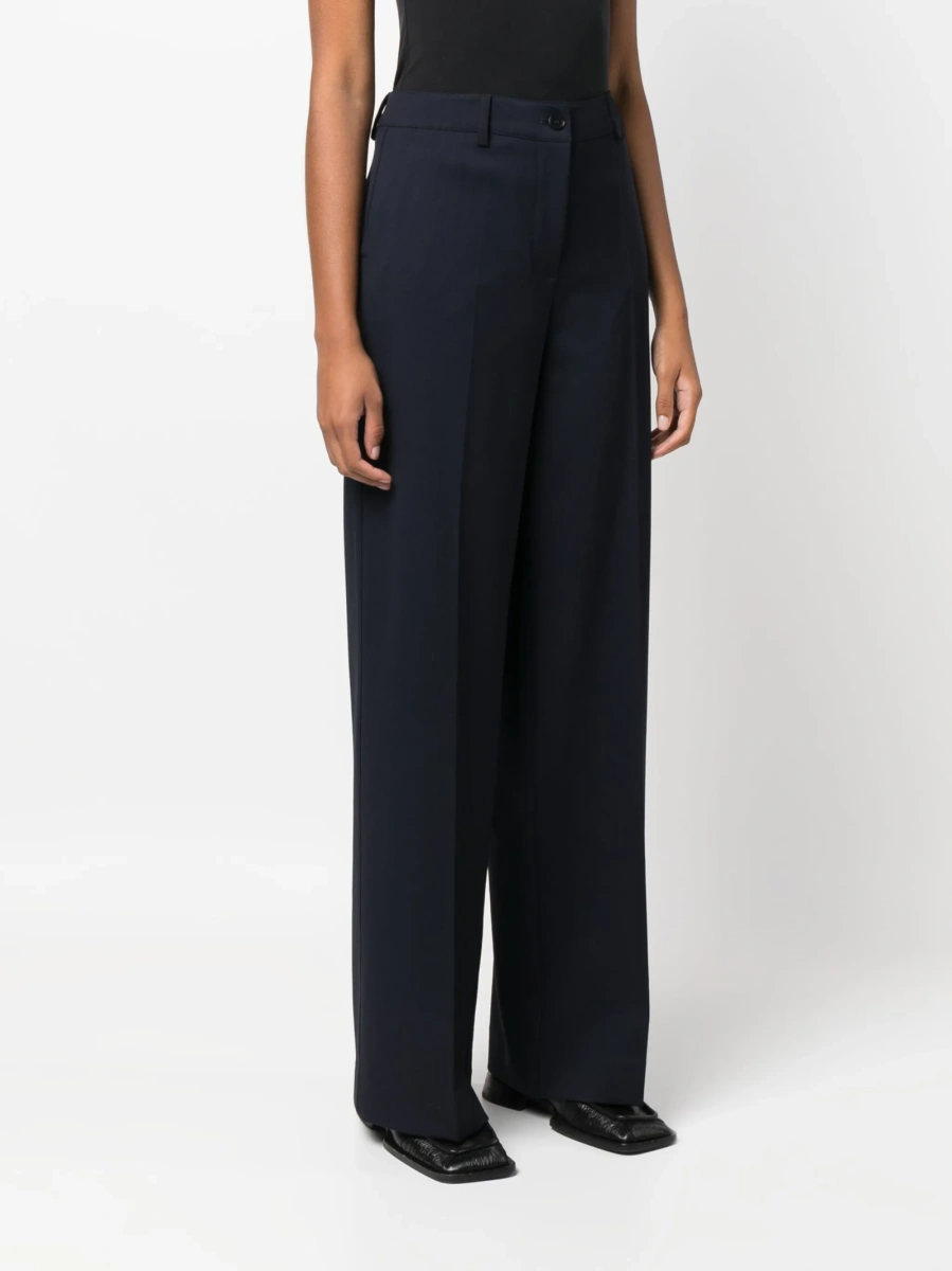 Pantaloni eleganti P.A.R.O.S.H. albastri - Img 3