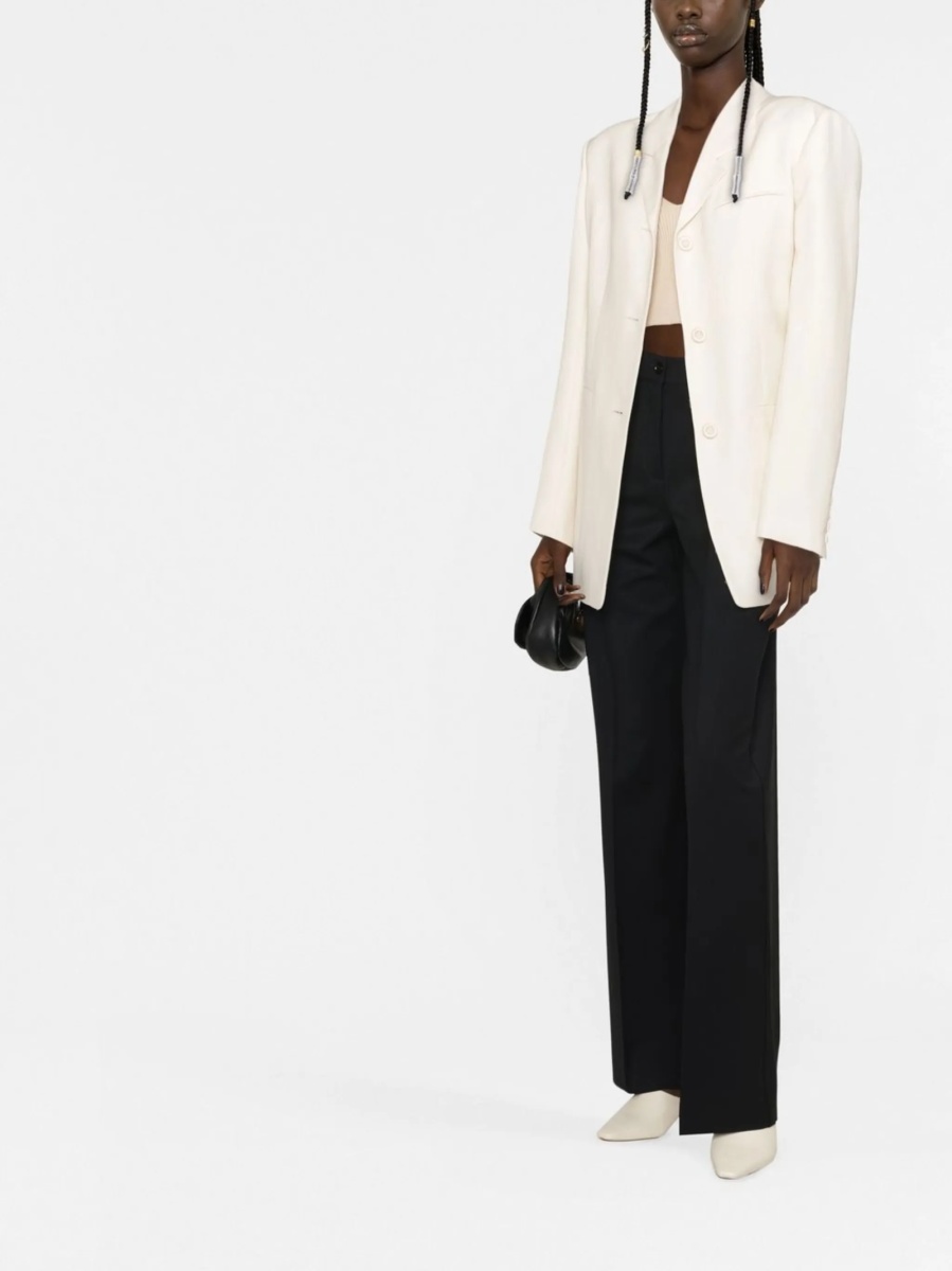 Pantaloni eleganti P.A.R.O.S.H. negri - Img 2