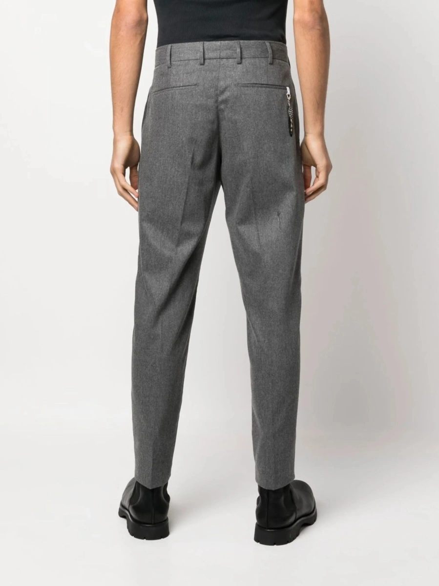 Pantaloni eleganti PT TORINO gri - Img 4