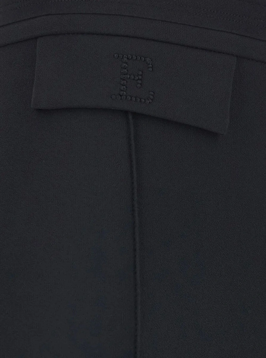 Pantaloni Elisabetta Franchi negri - Img 3
