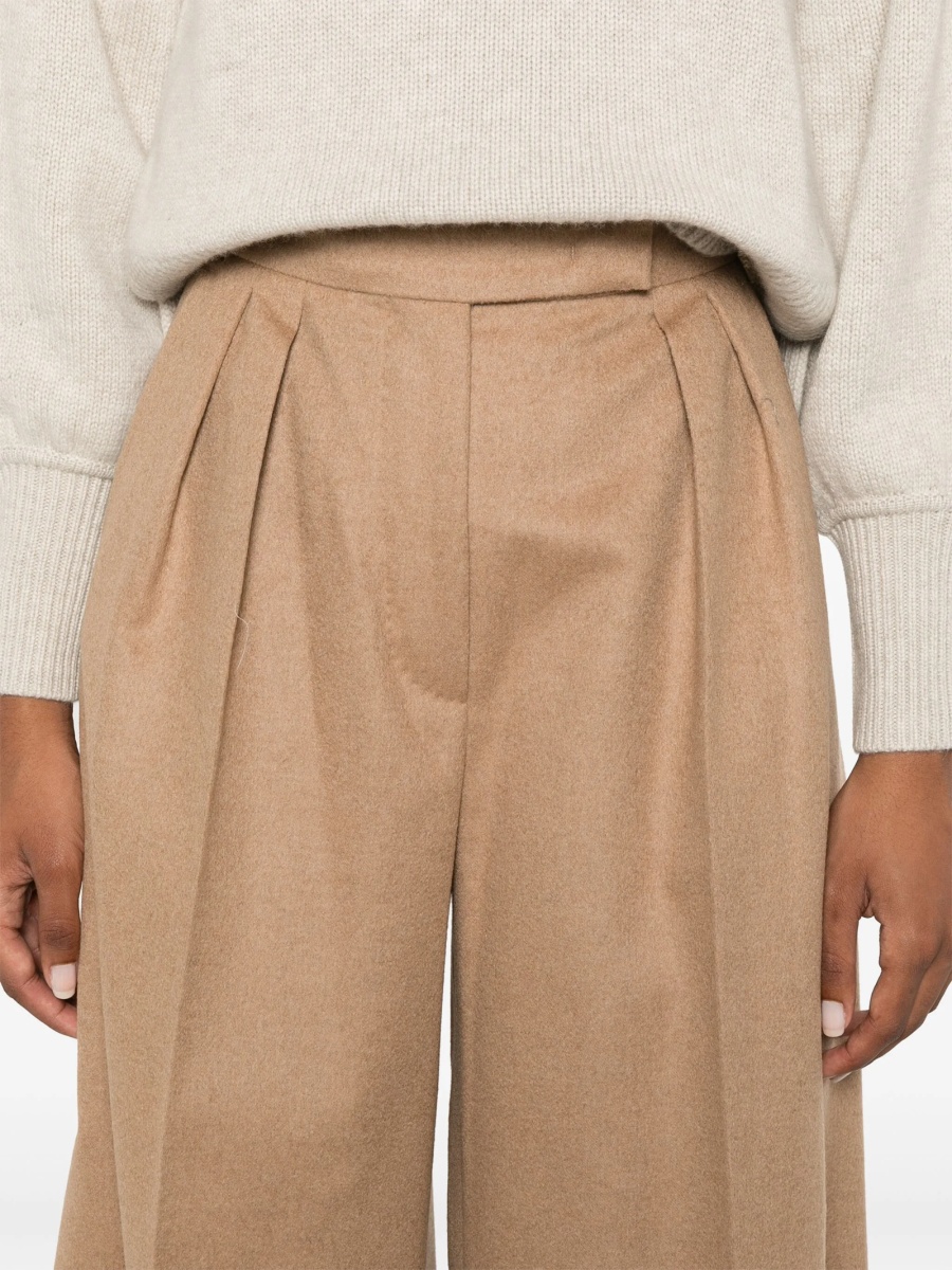 Pantaloni evazati Max Mara maro - Img 5