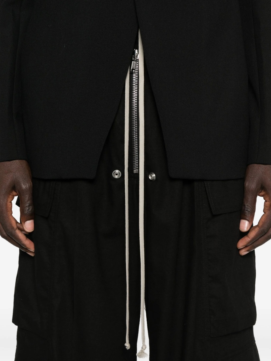 Pantaloni evazati Rick Owens negri - Img 5