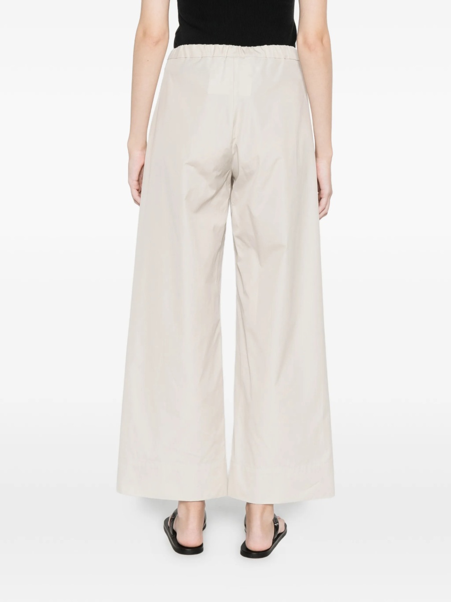 Pantaloni evazati S MaxMara neutri - Img 4