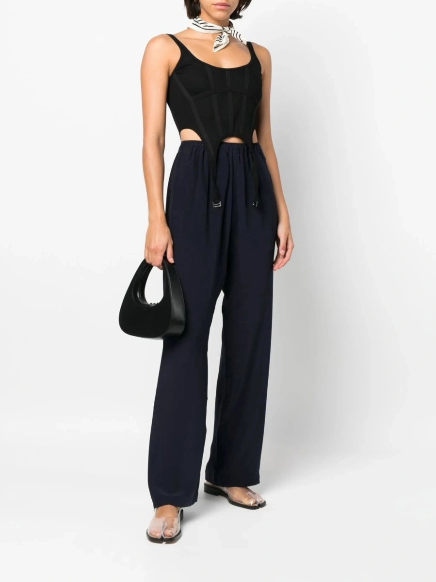 Pantaloni evazati Vivienne Westwood albastri - Img 2