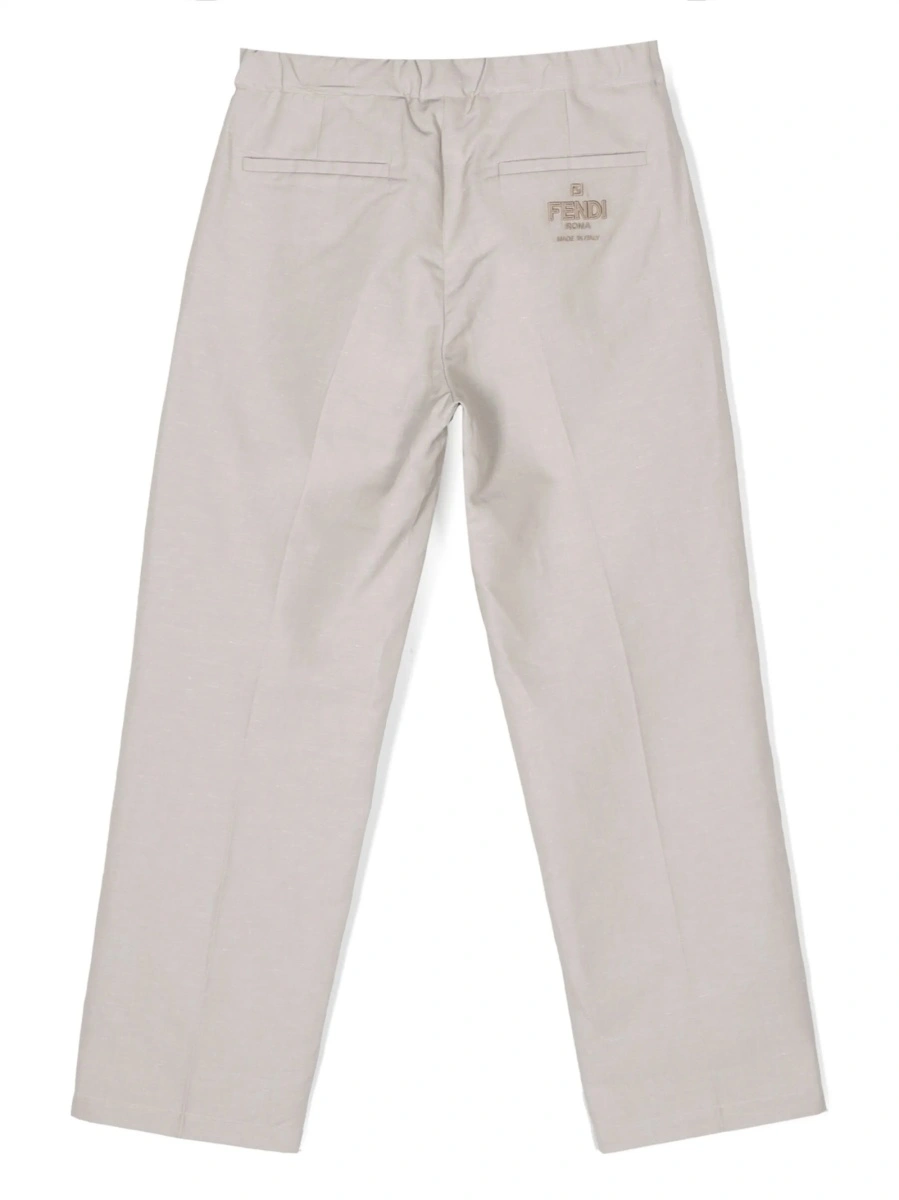 Pantaloni Fendi neutri - Img 2
