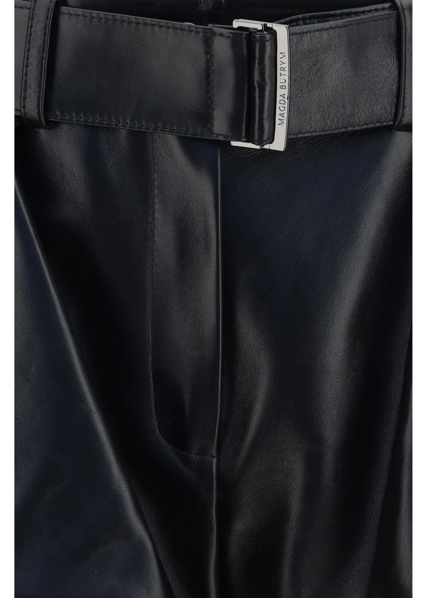 Pantaloni Flared leather Shorts - Img 3