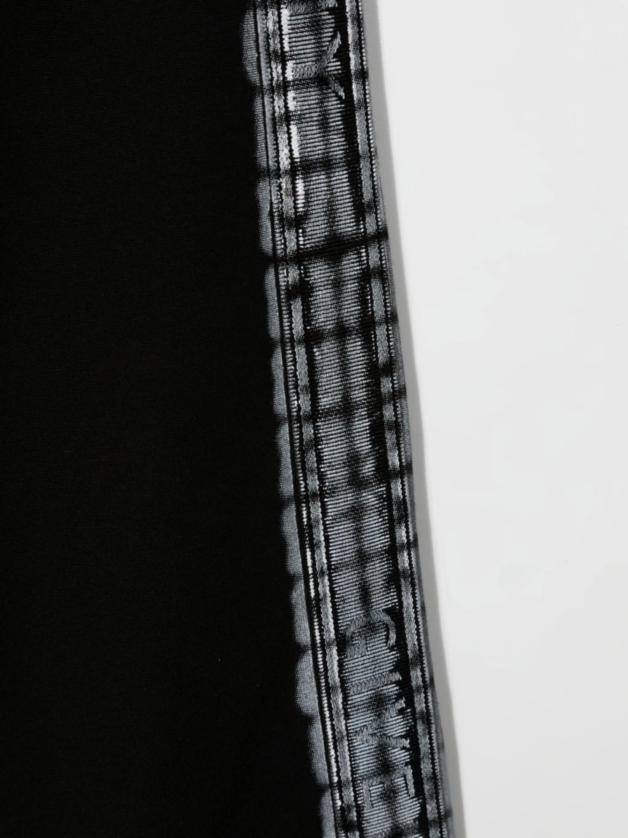 Pantaloni Givenchy negri din bumbac si spandex/elastan - Img 3