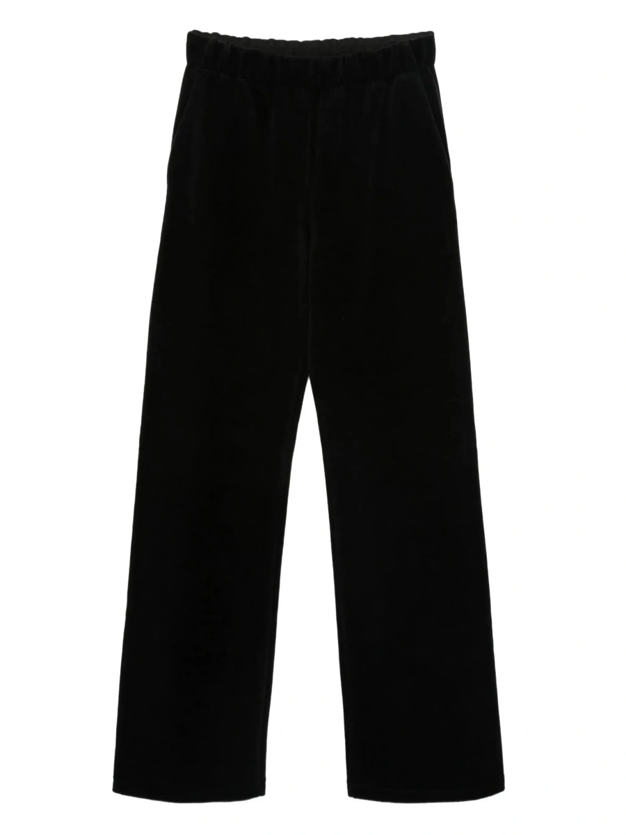 Pantaloni Golden Goose negri din bumbac - Img 8