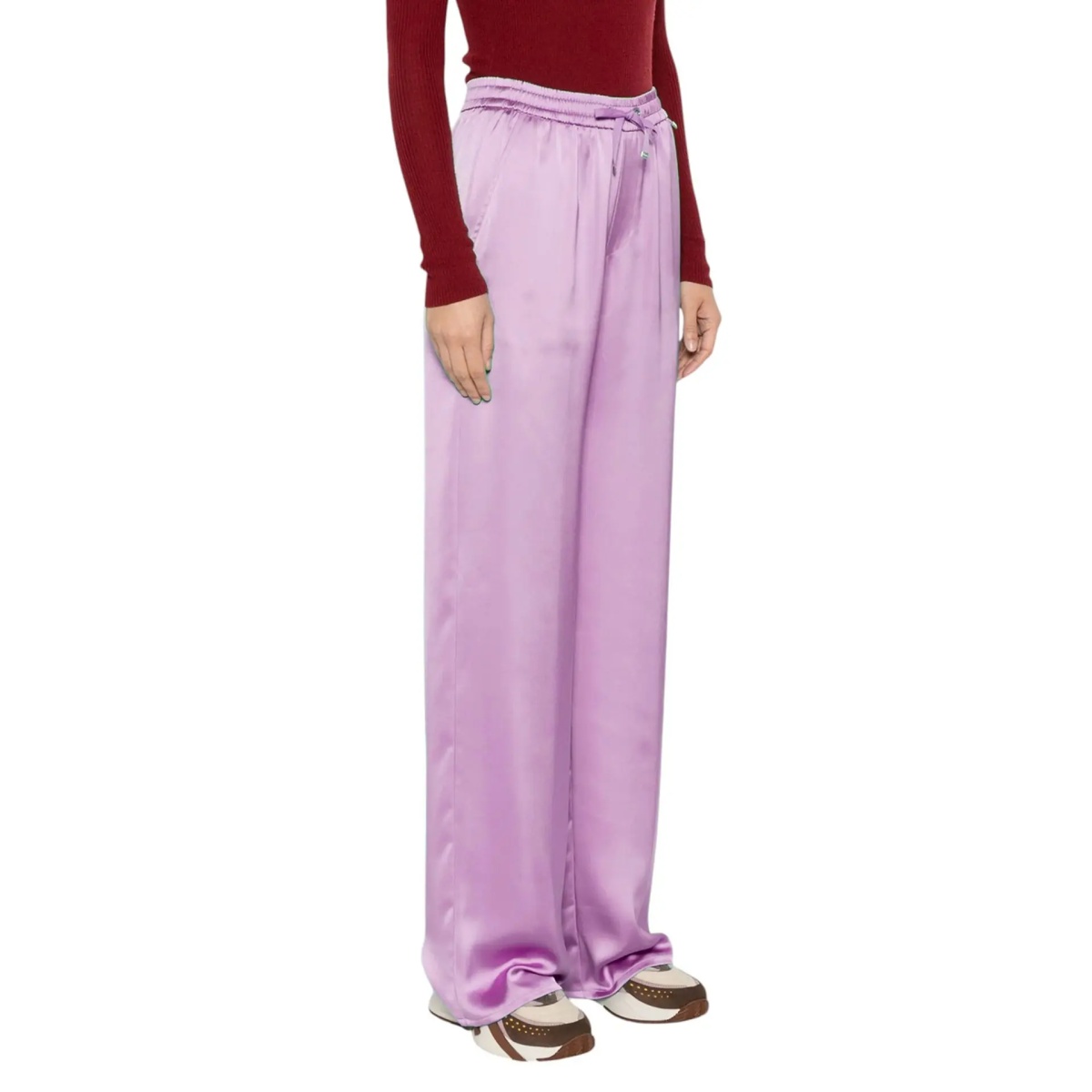 Pantaloni Herno High-Waist Palazzo Pants - Img 2