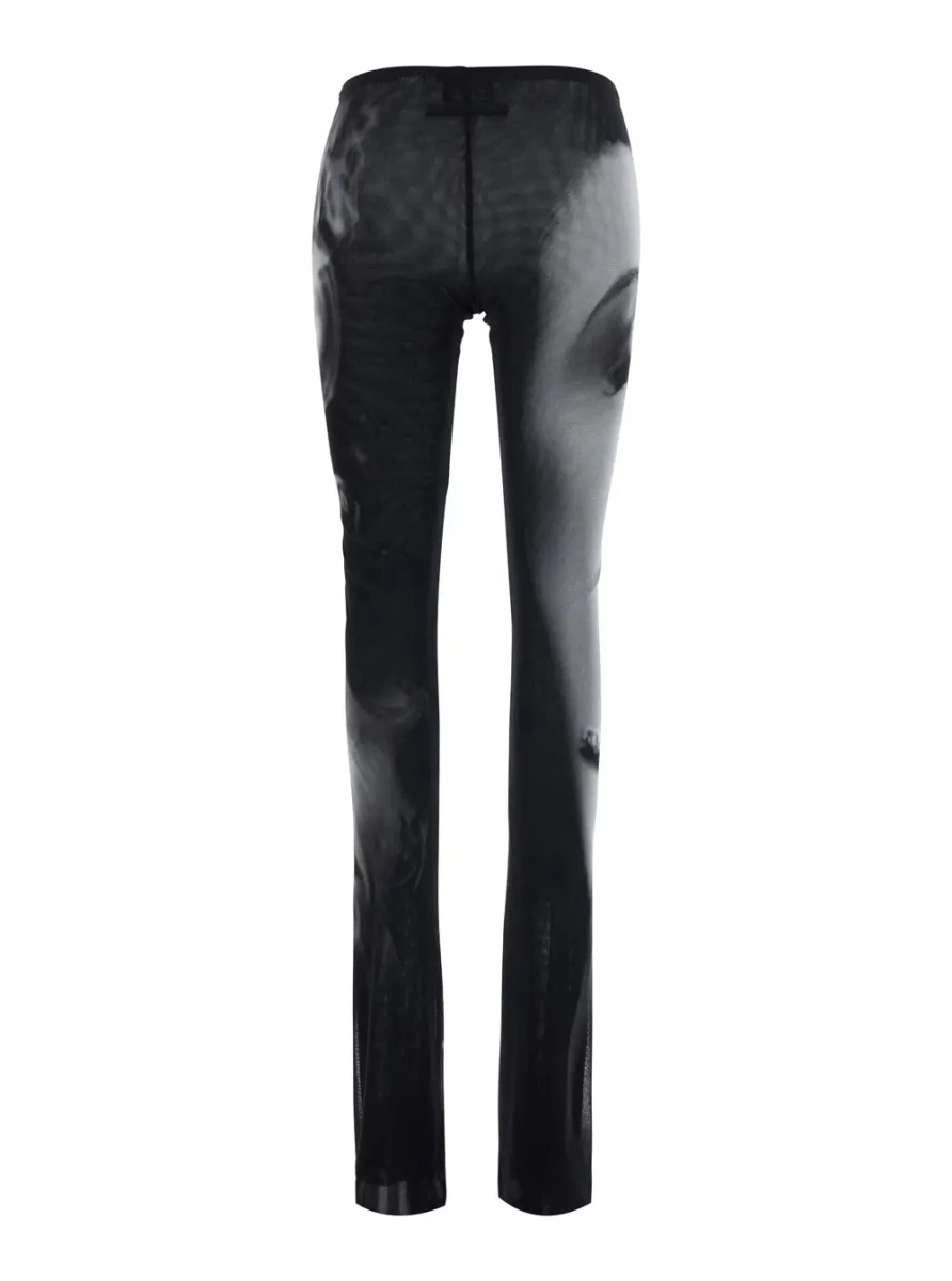 Pantaloni Jean Paul Gaultier negri 'Smoking Women' - Img 2