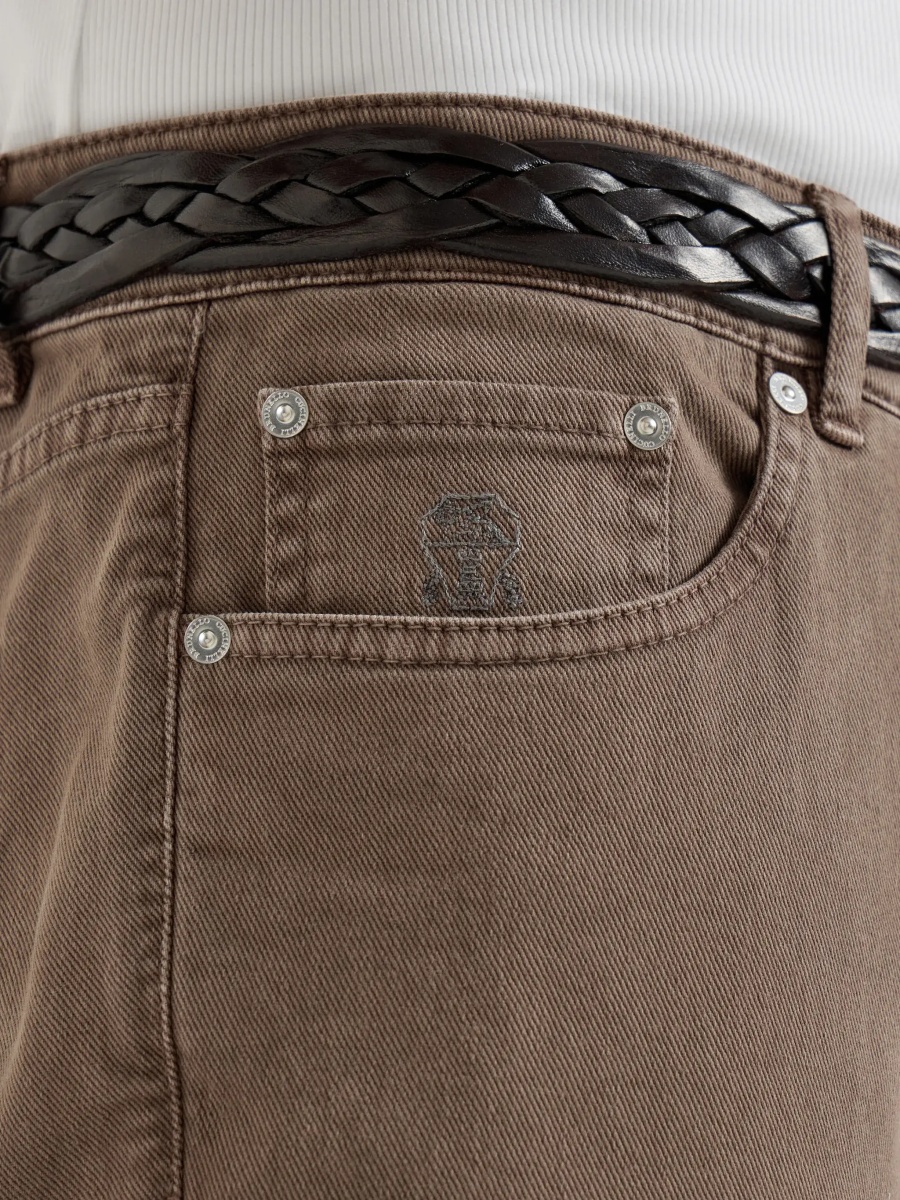 Pantaloni Jeans with turn-up hem - Img 5