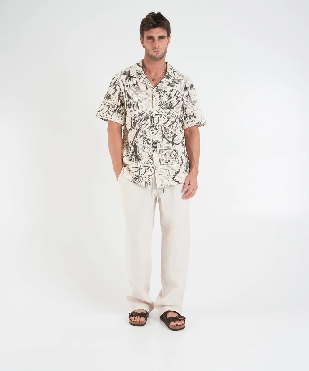 Pantaloni Linen pants 'Nino' - Img 4