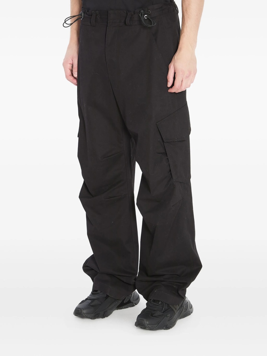 Pantaloni loose fit Dolce &amp; Gabbana negri - Img 4